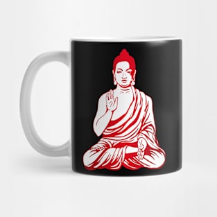 Buddha (red) Mug